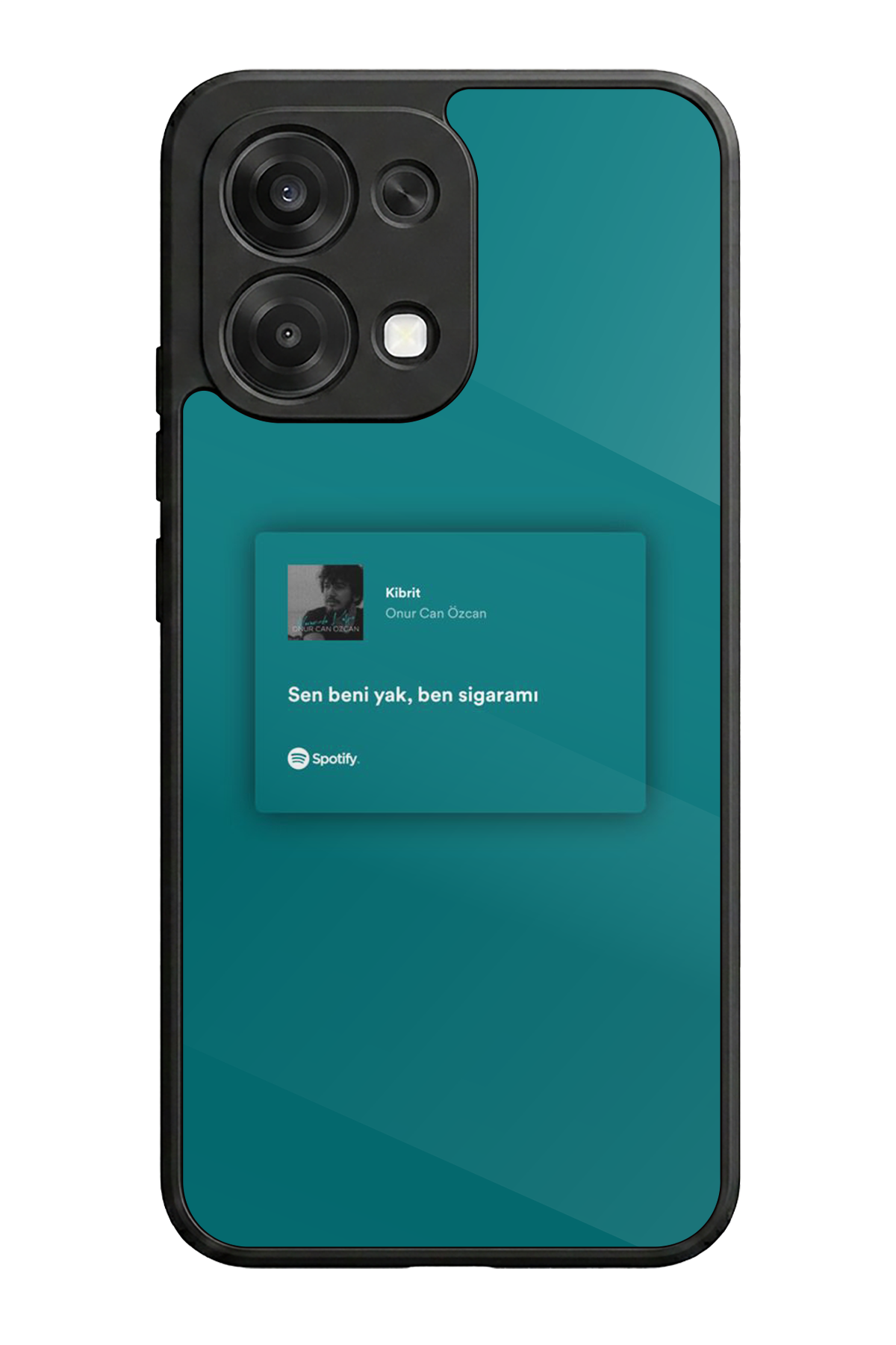 Oppo A6 Pro Uyumlu Sarki Sozleri Tasarımlı Glossy Premium Kılıf