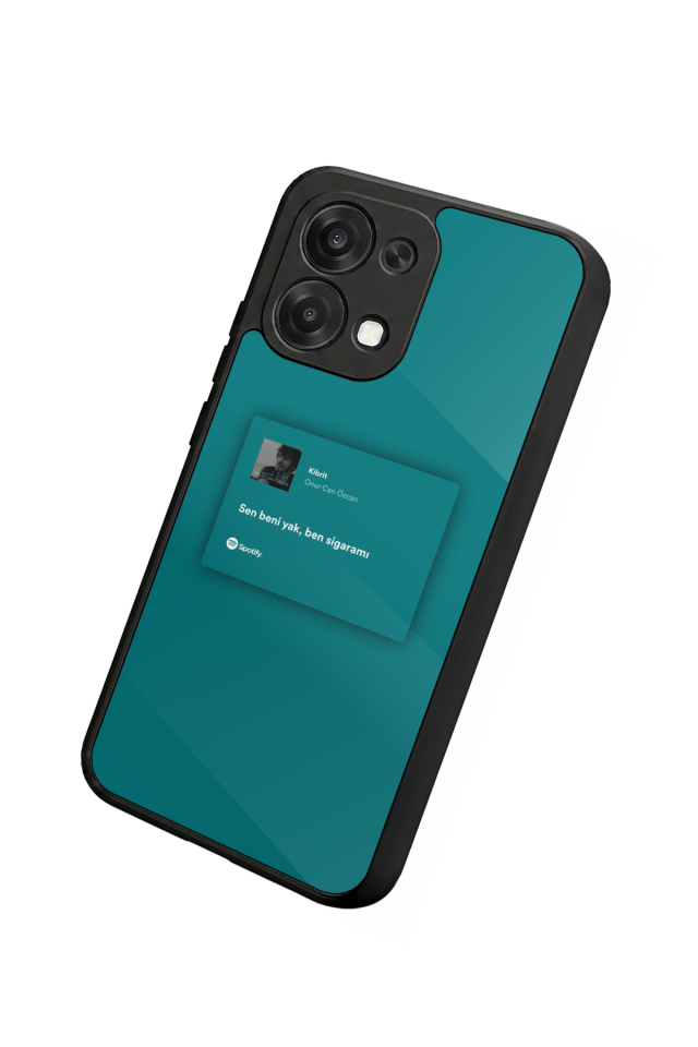 Oppo A6 Pro Uyumlu Sarki Sozleri Tasarımlı Glossy Premium Kılıf