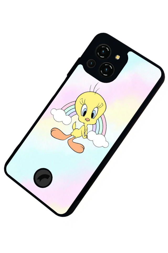 Reeder S23 Pro Max Uyumlu tweety Tasarımlı Glossy Premium Kılıf