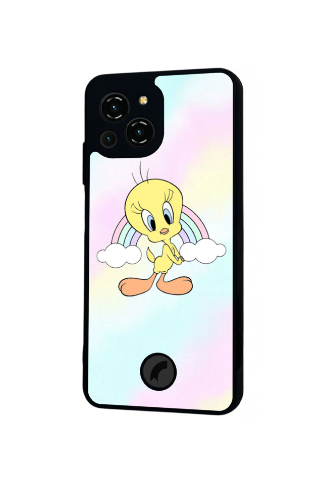 Reeder S23 Pro Max Uyumlu tweety Tasarımlı Glossy Premium Kılıf