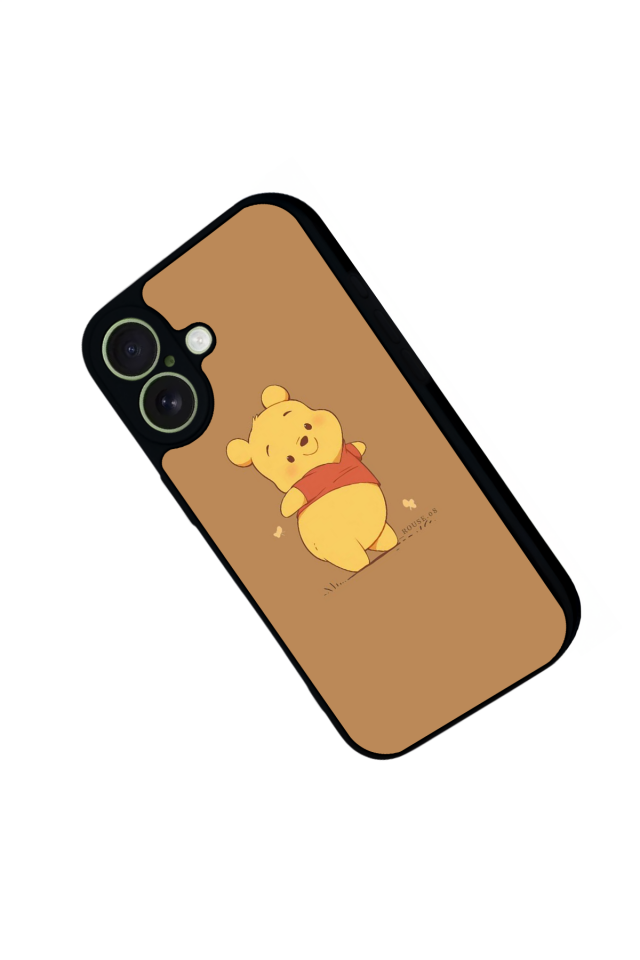 iPhone 17 Uyumlu Winnie Tasarımlı Glossy Premium Kılıf