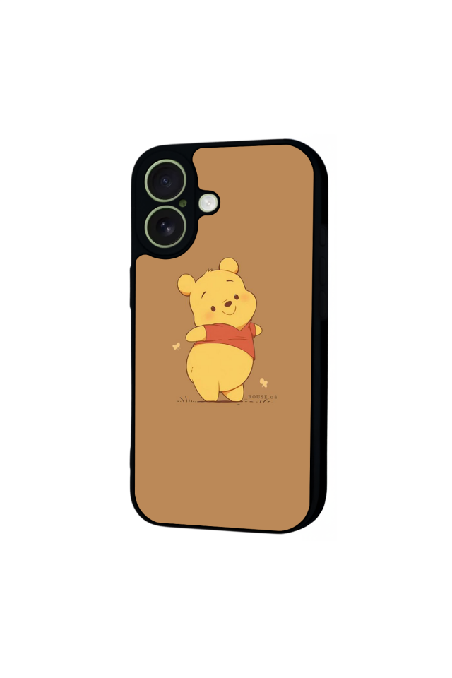 iPhone 17 Uyumlu Winnie Tasarımlı Glossy Premium Kılıf