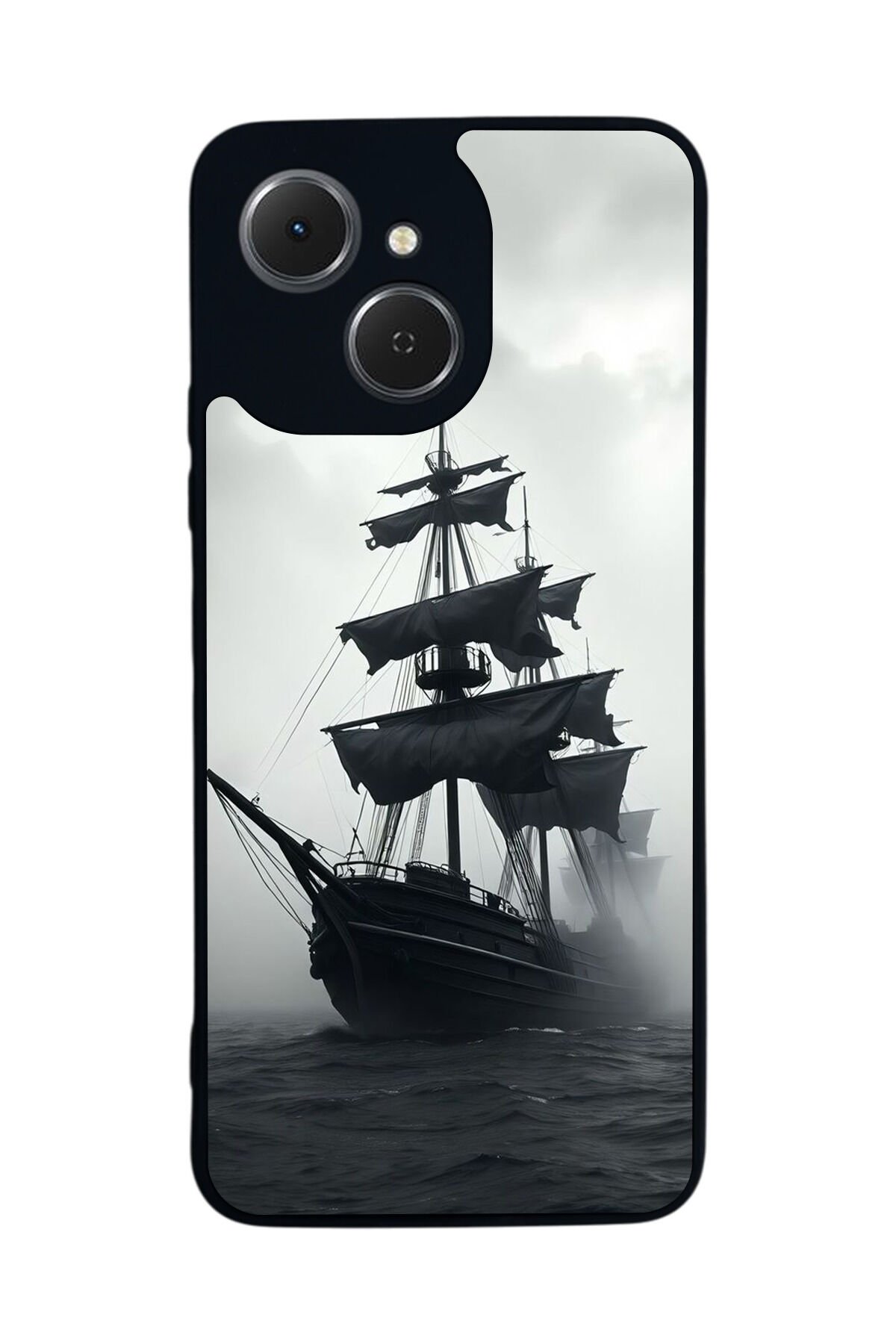 Tecno Spark 40C Uyumlu Korsan Tasarımlı Glossy Premium Kılıf