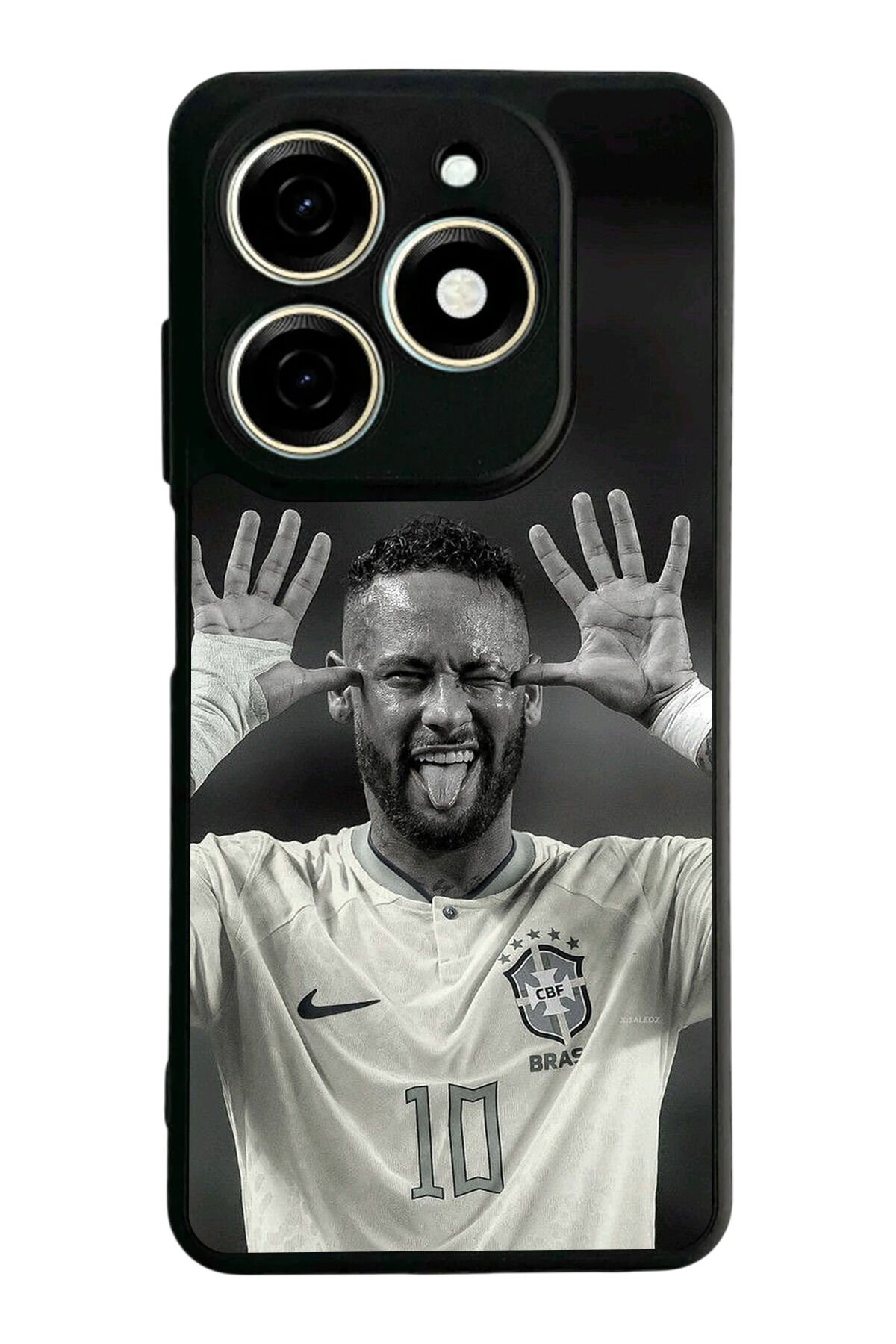 Tecno Spark 20/20C Uyumlu Neymar Tasarımlı Glossy Premium Kılıf