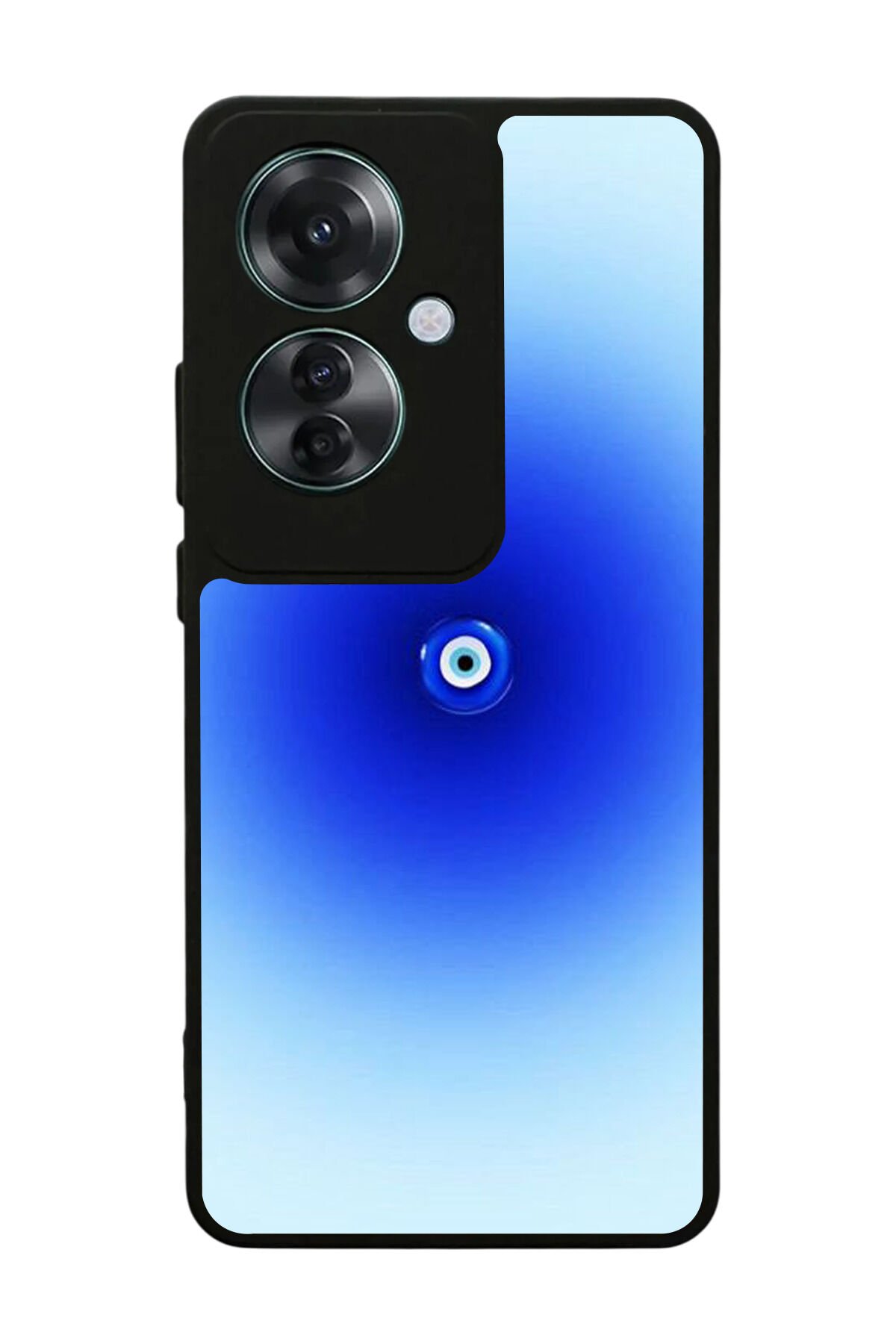 Oppo Reno 11F Uyumlu Nazar Tasarımlı Glossy Premium Kılıf