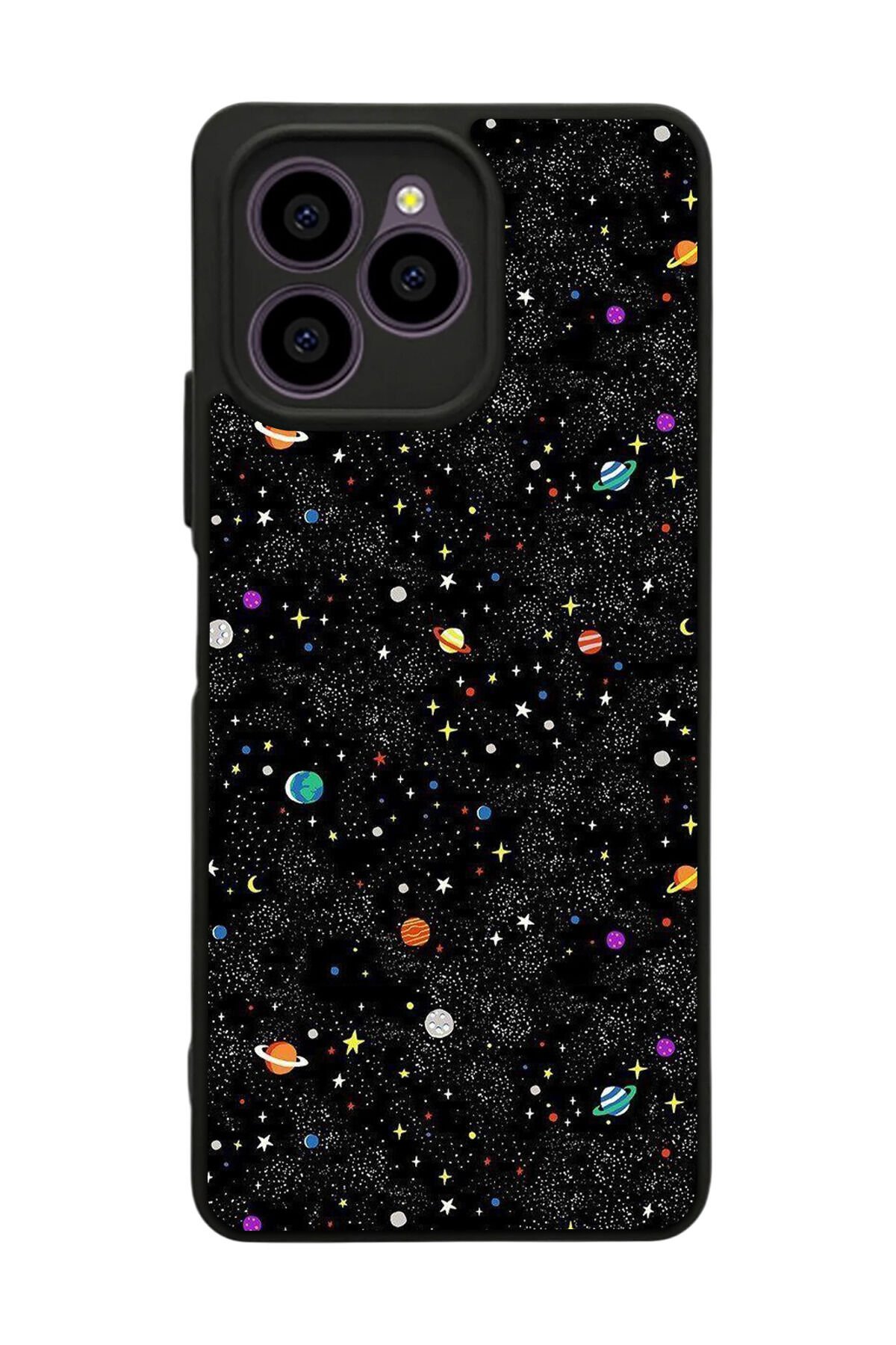 Omix X6 Uyumlu Uzay Tasarımlı Glossy Premium Kılıf
