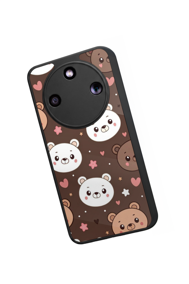 Honor Magic 8 Lite Uyumlu Panda Tasarımlı Glossy Premium Kılıf