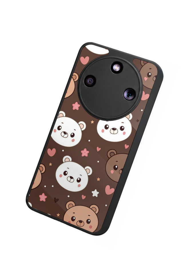 Honor Magic 8 Lite Uyumlu Panda Tasarımlı Glossy Premium Kılıf