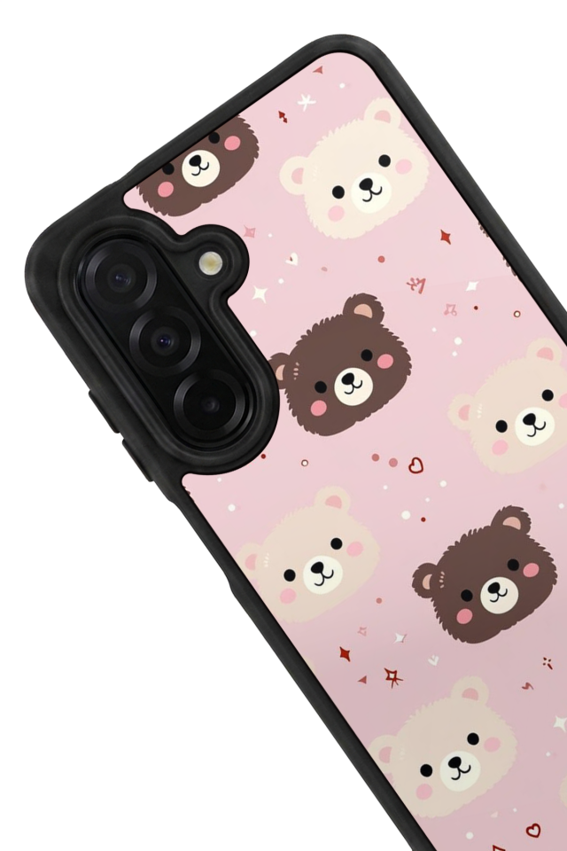 Samsung Galaxy A36 Uyumlu Ayı Tasarımlı Glossy Premium Kılıf