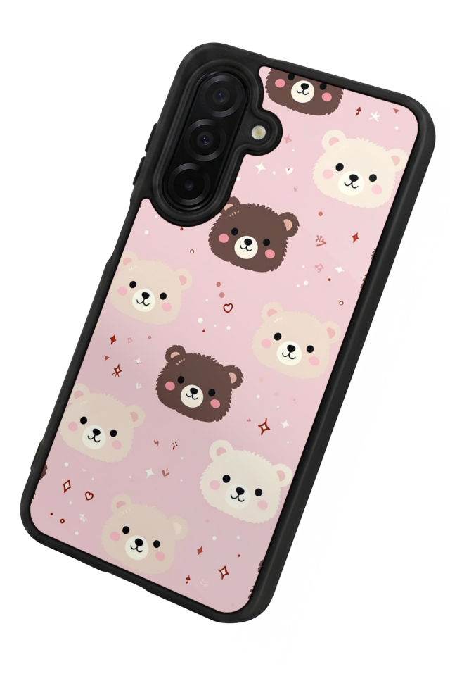 Samsung Galaxy A36 Uyumlu Ayı Tasarımlı Glossy Premium Kılıf