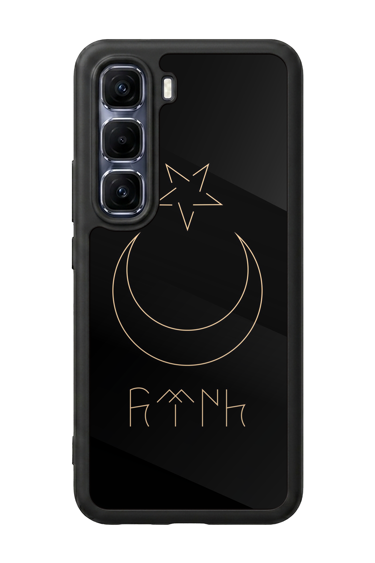 Infinix Hot 60 Pro Plus Uyumlu Bozkurt Tasarımlı Glossy Premium Kılıf