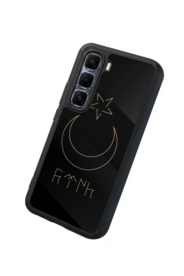 Infinix Hot 60 Pro Plus Uyumlu Bozkurt Tasarımlı Glossy Premium Kılıf