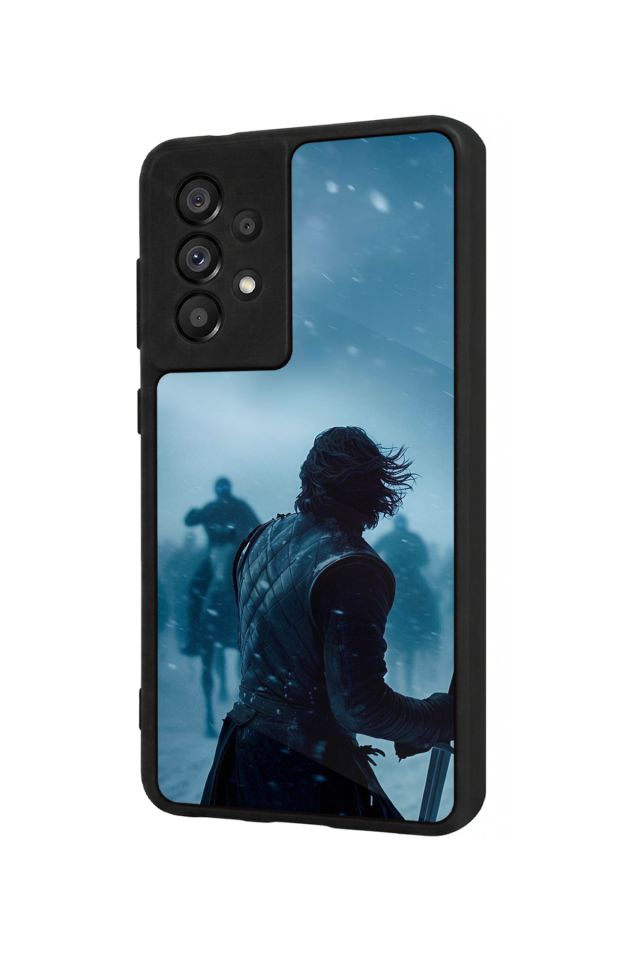 Samsung Galaxy A73 Uyumlu GameOfThrones Tasarımlı Glossy Premium Kılıf