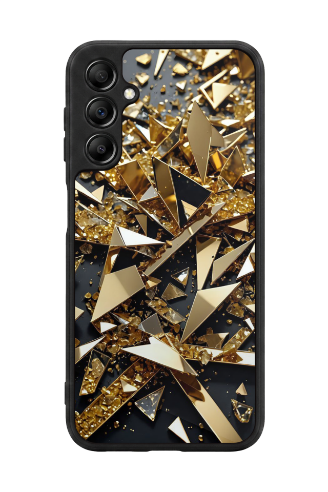 Samsung Galaxy A14 Uyumlu Mermer Marble Tasarımlı Glossy Premium Kılıf
