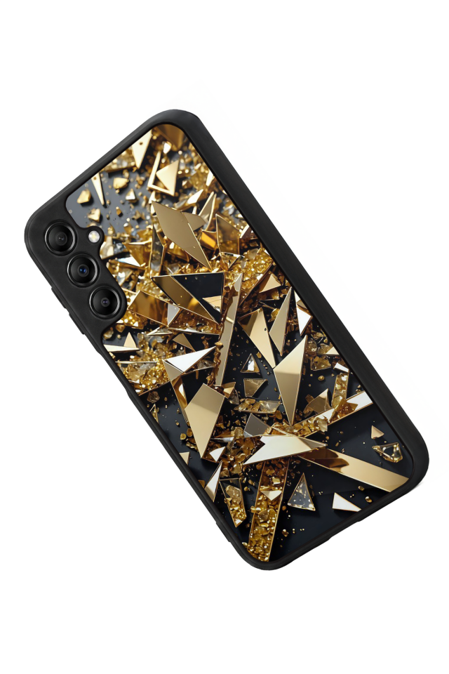 Samsung Galaxy A14 Uyumlu Mermer Marble Tasarımlı Glossy Premium Kılıf