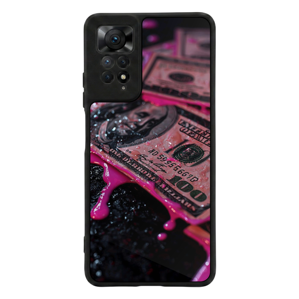 Xiaomi Redmi Note 11 Pro Uyumlu Para Tasarımlı Glossy Premium Kılıf