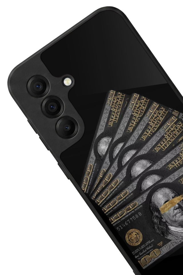 Samsung Galaxy A17 Uyumlu Para Tasarımlı Glossy Premium Kılıf