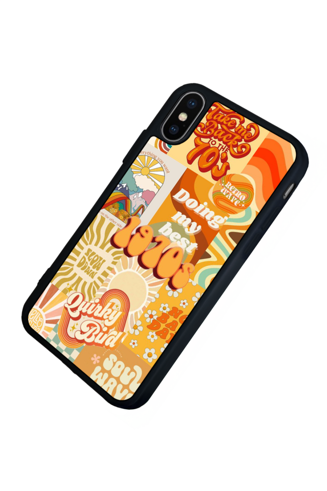 iPhone XS Max Uyumlu Poster Tasarımlı Glossy Premium Kılıf