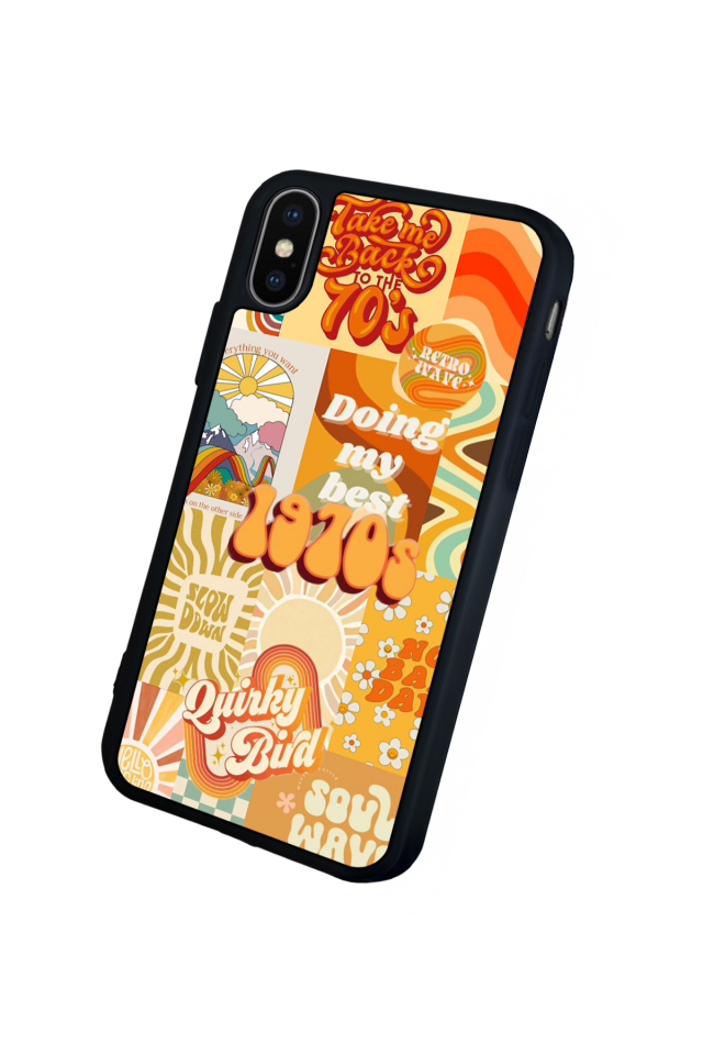 iPhone XS Max Uyumlu Poster Tasarımlı Glossy Premium Kılıf