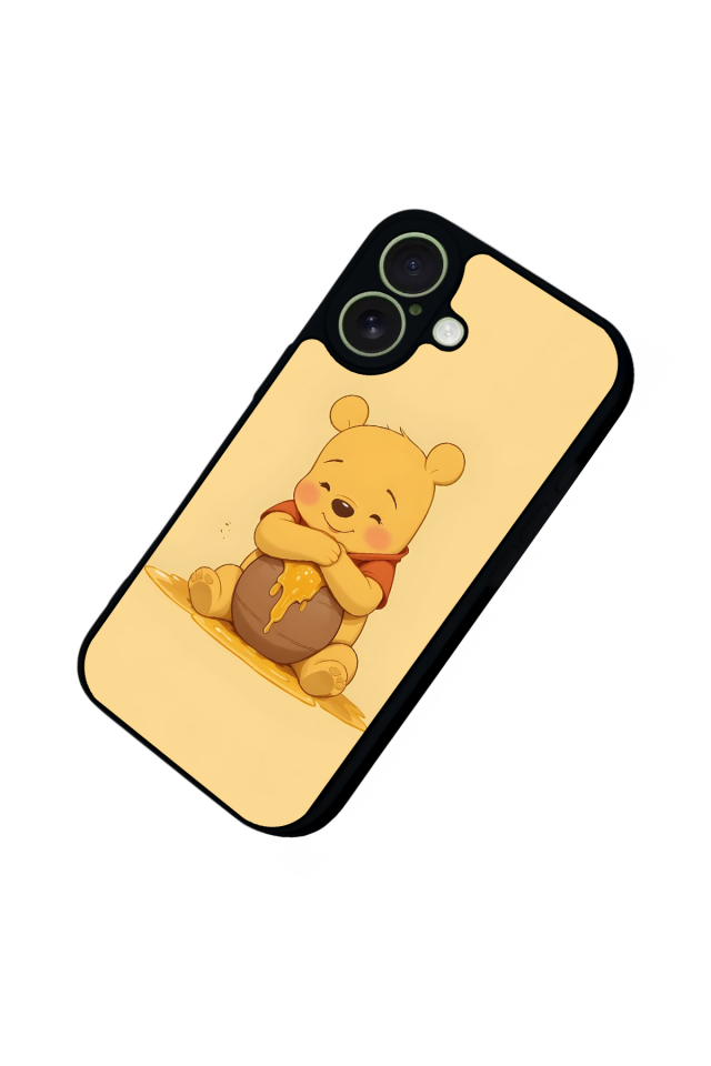 iPhone 17 Uyumlu Winnie Tasarımlı Glossy Premium Kılıf