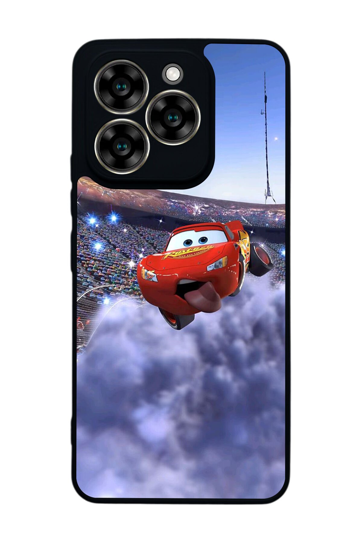 Reeder S919 Uyumlu Simsek McQueen Tasarımlı Glossy Premium Kılıf