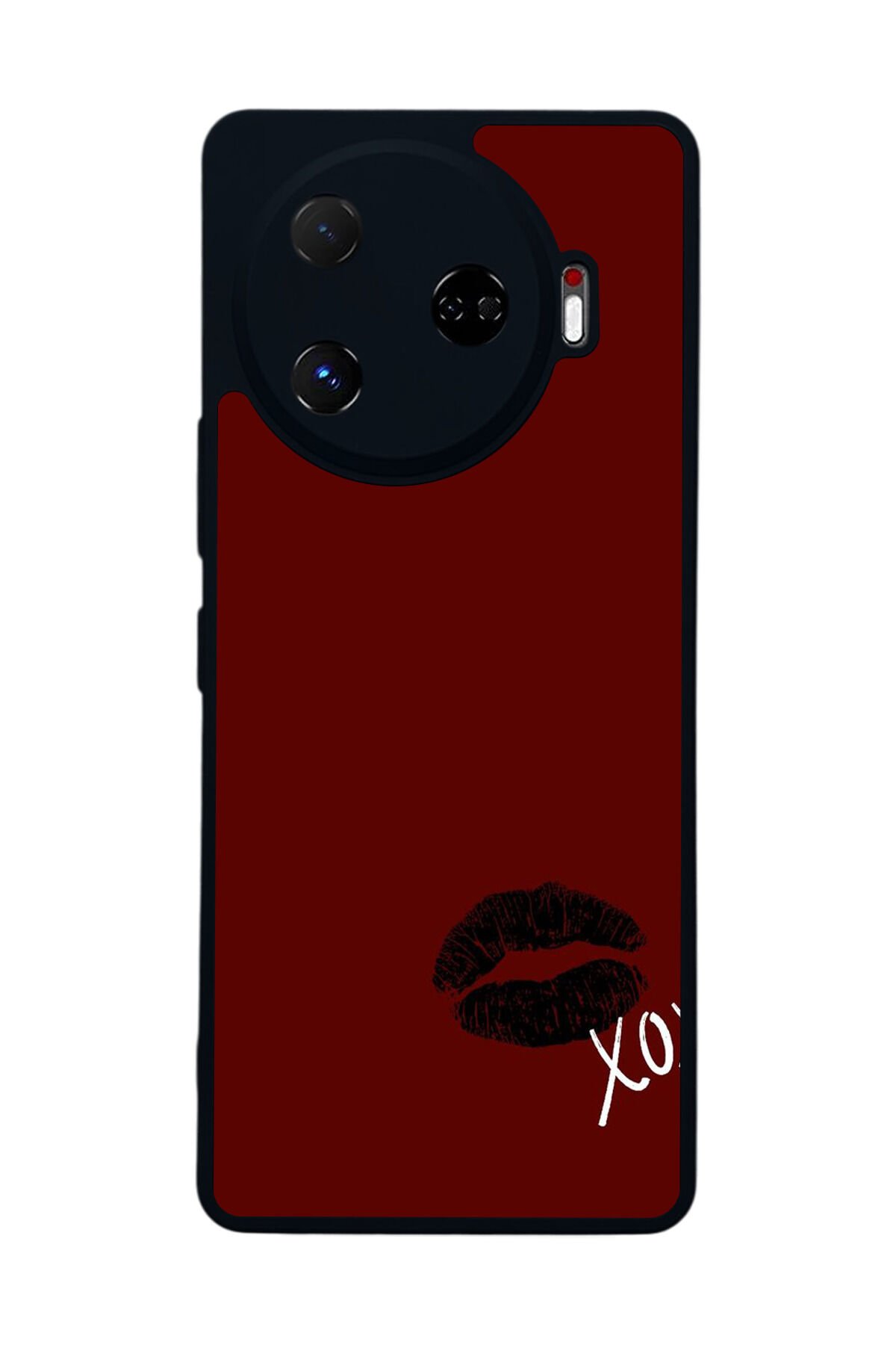 Tecno Camon 30 Pro Uyumlu Kalp Love Tasarımlı Glossy Premium Kılıf