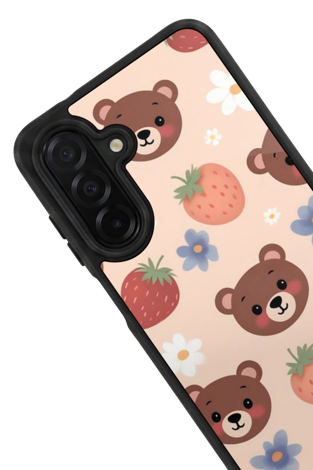 Samsung Galaxy A36 Uyumlu Ayı Tasarımlı Glossy Premium Kılıf