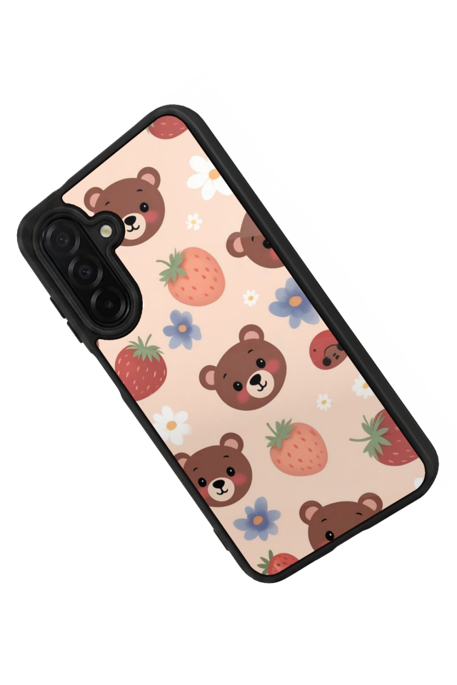 Samsung Galaxy A36 Uyumlu Ayı Tasarımlı Glossy Premium Kılıf