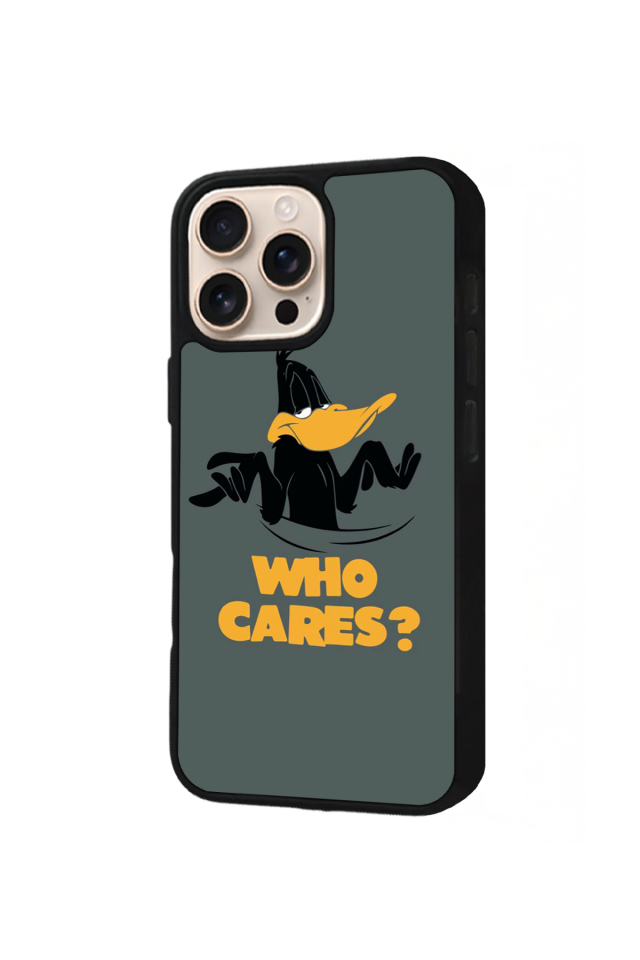 iPhone 16 Pro Max Uyumlu Daffy duck Tasarımlı Glossy Premium Kılıf