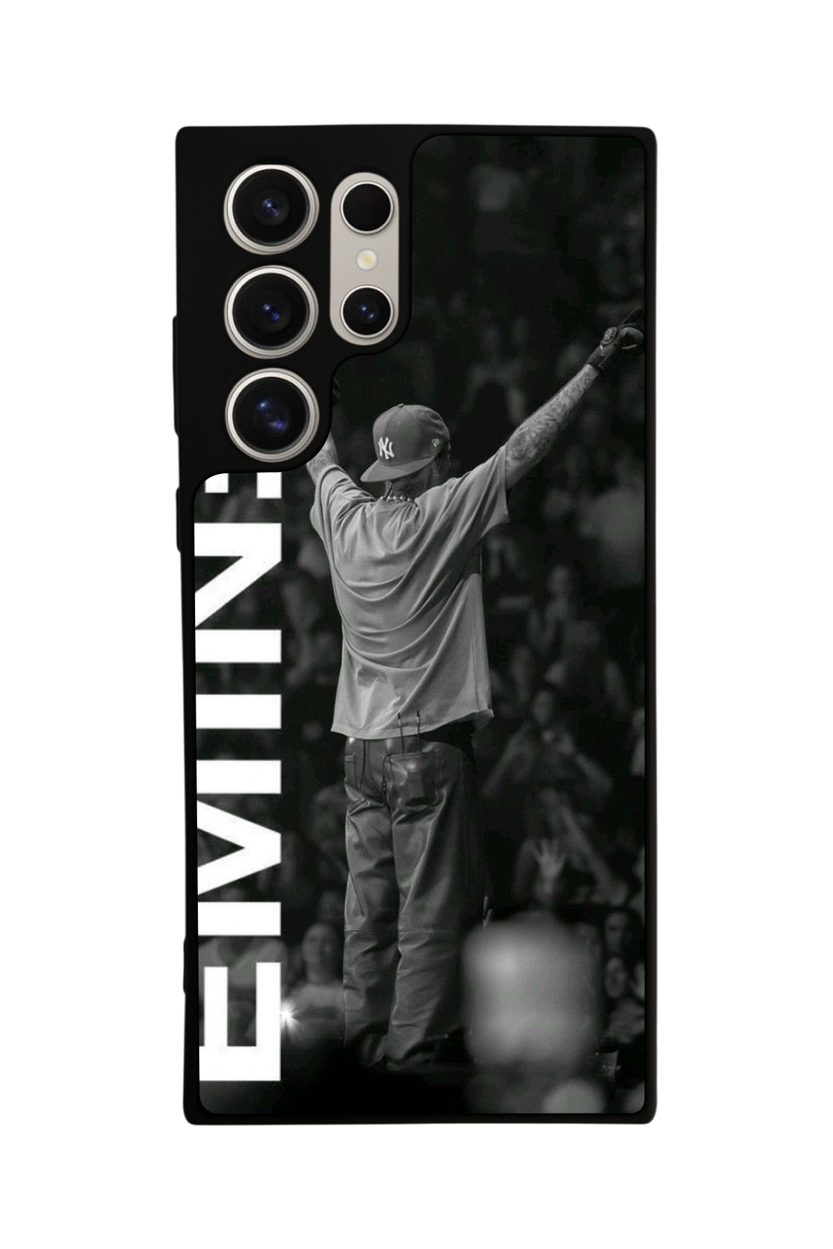 Samsung Galaxy S24 Ultra Uyumlu Eminem Tasarımlı Glossy Premium Kılıf