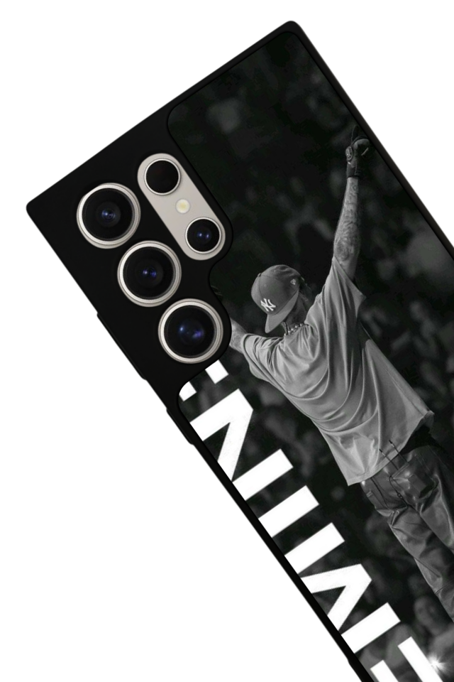 Samsung Galaxy S24 Ultra Uyumlu Eminem Tasarımlı Glossy Premium Kılıf