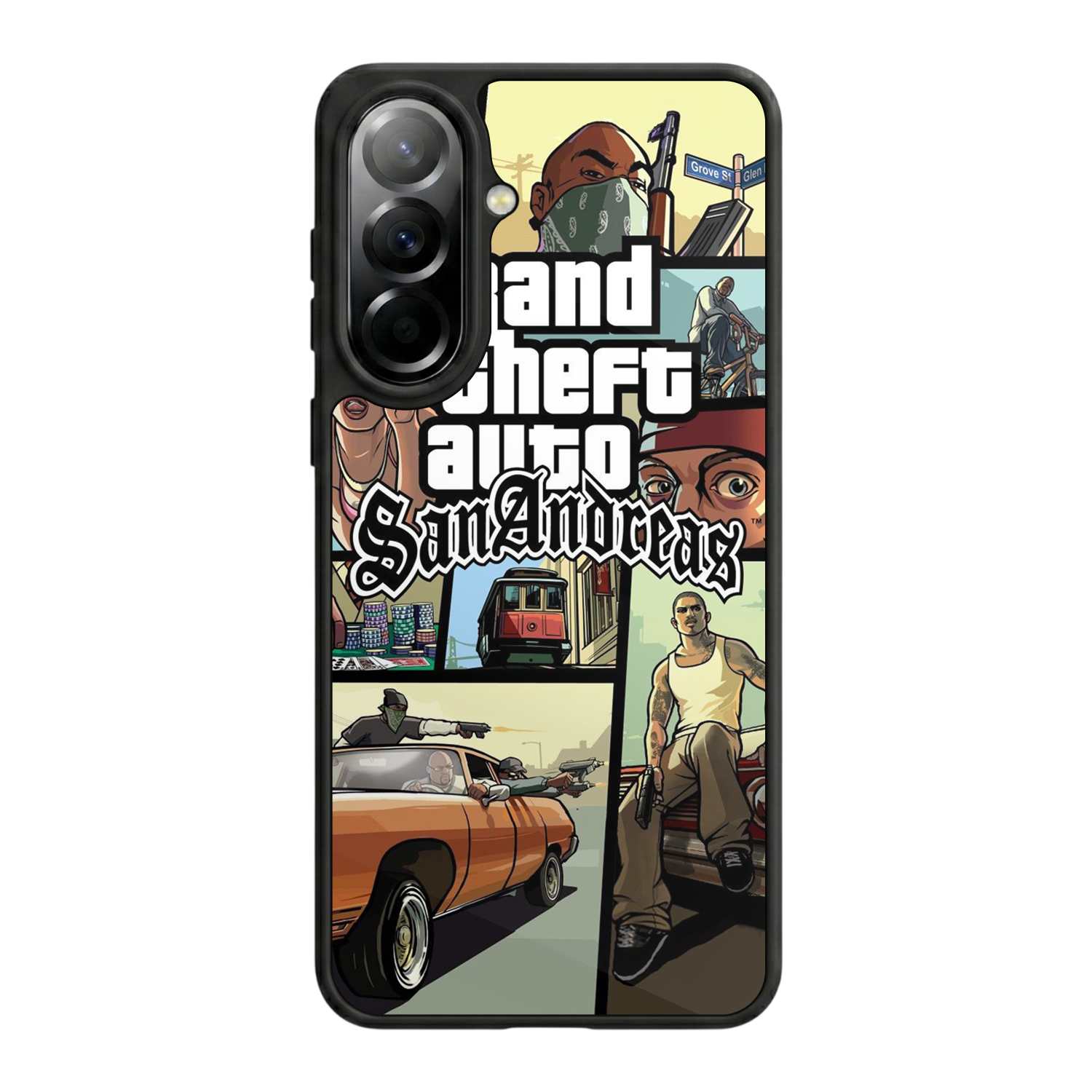 Samsung Galaxy A57 Uyumlu GTA Tasarımlı Glossy Premium Kılıf