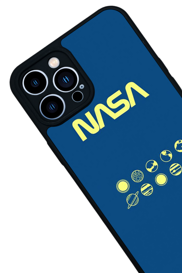 iPhone 12 Pro Max Uyumlu Nasa Tasarımlı Glossy Premium Kılıf