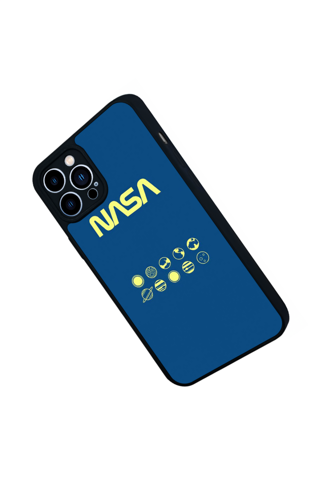 iPhone 12 Pro Max Uyumlu Nasa Tasarımlı Glossy Premium Kılıf