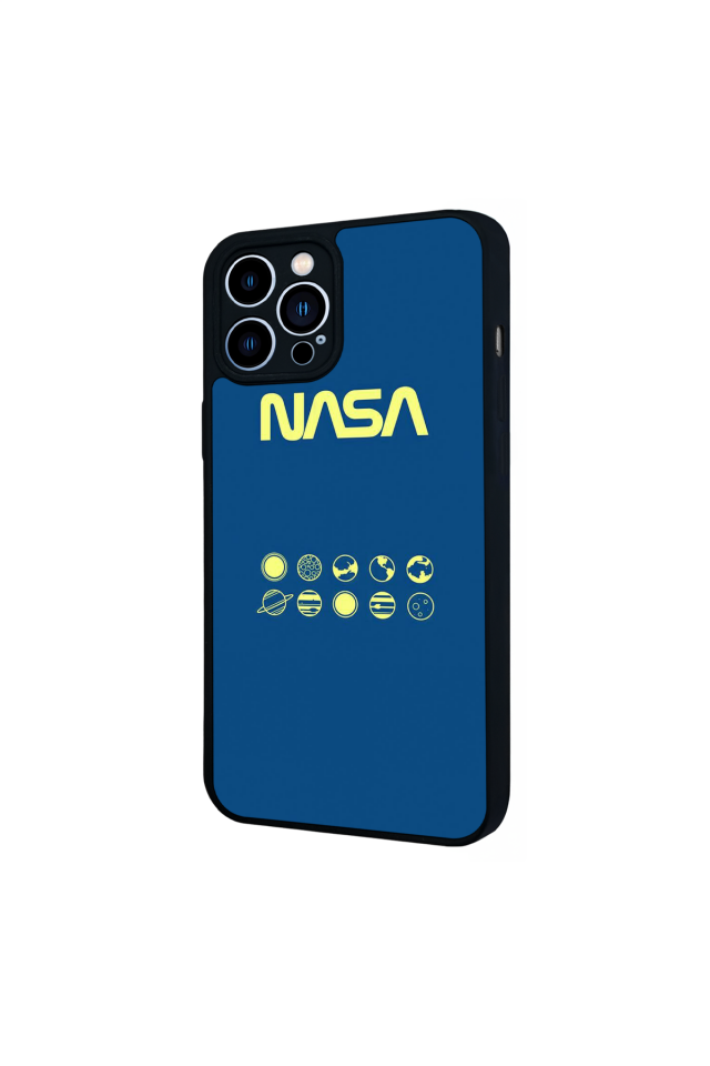 iPhone 12 Pro Max Uyumlu Nasa Tasarımlı Glossy Premium Kılıf