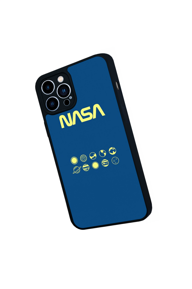 iPhone 12 Pro Max Uyumlu Nasa Tasarımlı Glossy Premium Kılıf