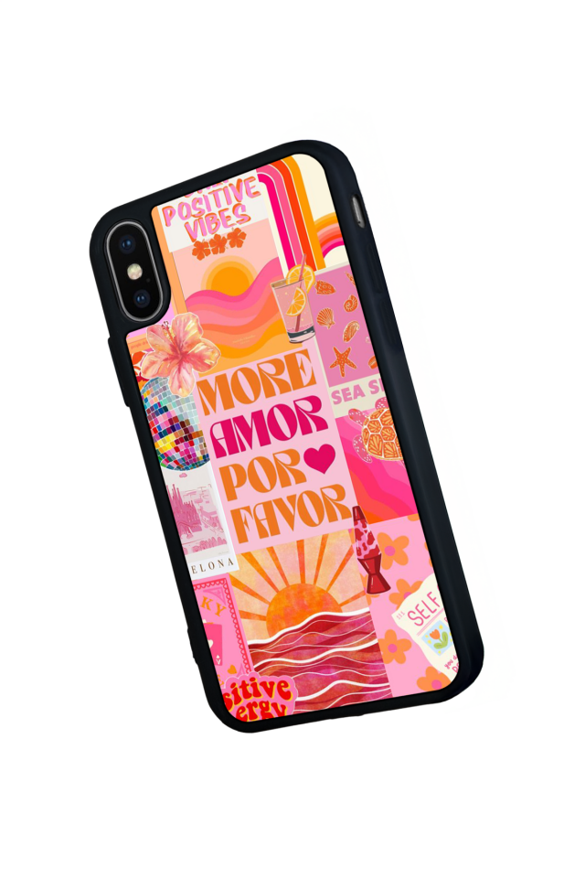 iPhone XS Max Uyumlu Poster Tasarımlı Glossy Premium Kılıf