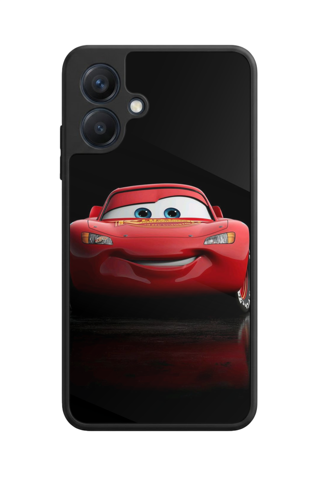 Samsung Galaxy A07 Uyumlu Şimsek McQueen Tasarımlı Glossy Premium Kılıf