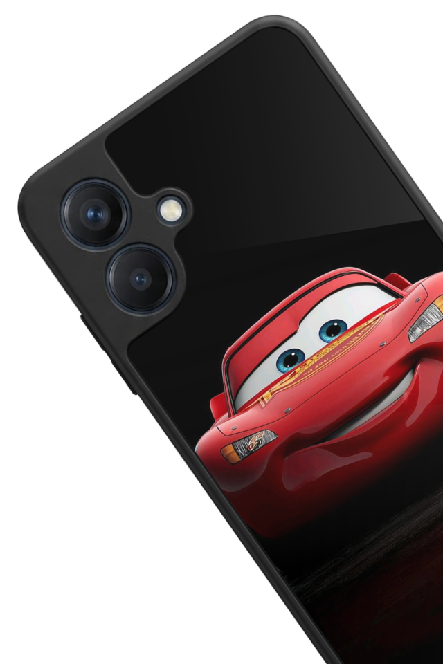 Samsung Galaxy A07 Uyumlu Şimsek McQueen Tasarımlı Glossy Premium Kılıf