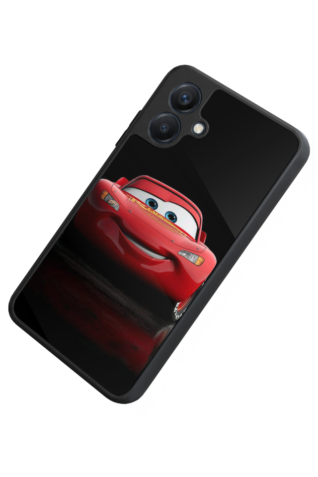 Samsung Galaxy A07 Uyumlu Şimsek McQueen Tasarımlı Glossy Premium Kılıf