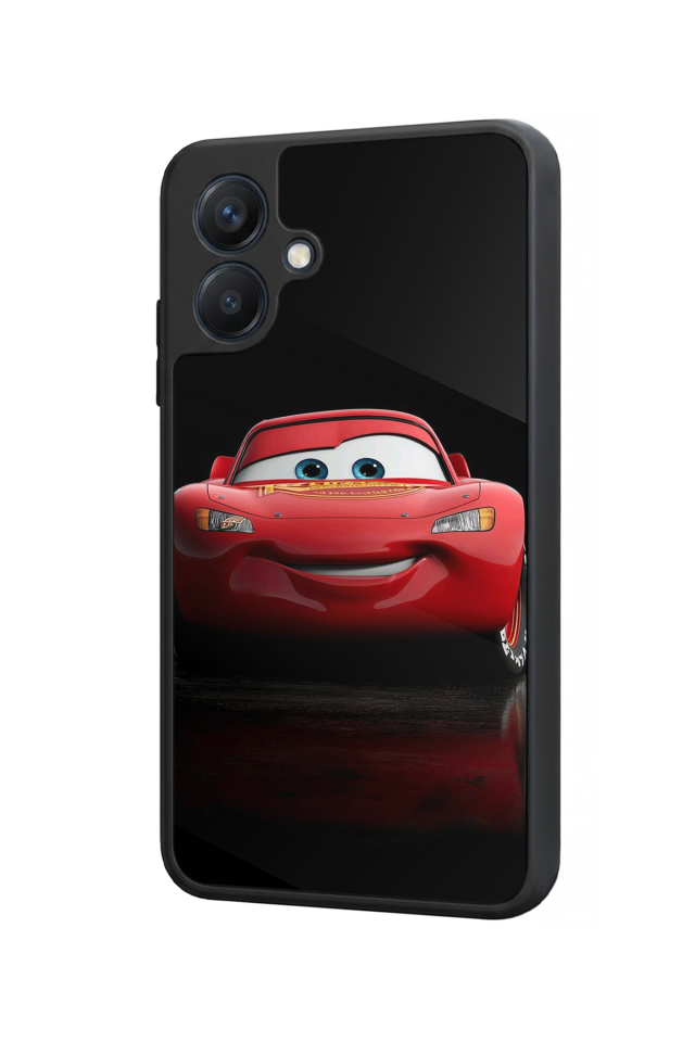 Samsung Galaxy A07 Uyumlu Şimsek McQueen Tasarımlı Glossy Premium Kılıf