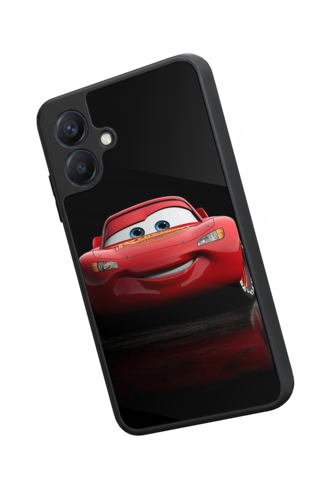 Samsung Galaxy A07 Uyumlu Şimsek McQueen Tasarımlı Glossy Premium Kılıf