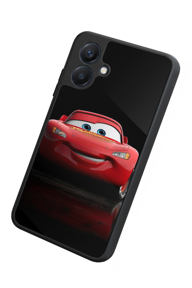 Samsung Galaxy A07 Uyumlu Şimsek McQueen Tasarımlı Glossy Premium Kılıf