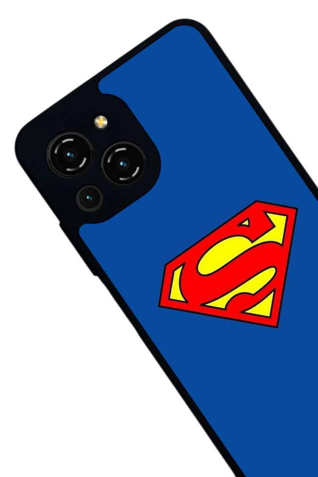 Reeder S23 Pro Max Uyumlu Superman Tasarımlı Glossy Premium Kılıf