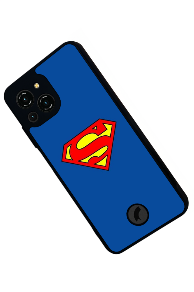 Reeder S23 Pro Max Uyumlu Superman Tasarımlı Glossy Premium Kılıf