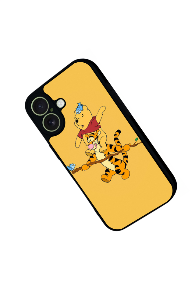 iPhone 17 Uyumlu Winnie Tasarımlı Glossy Premium Kılıf