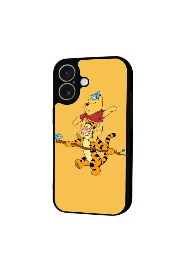 iPhone 17 Uyumlu Winnie Tasarımlı Glossy Premium Kılıf