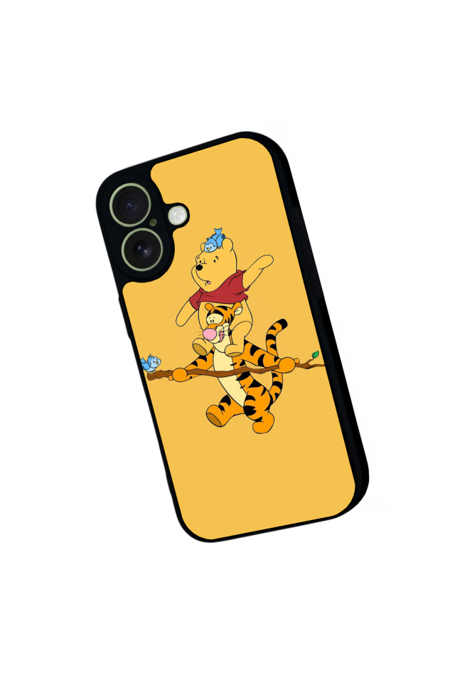 iPhone 17 Uyumlu Winnie Tasarımlı Glossy Premium Kılıf