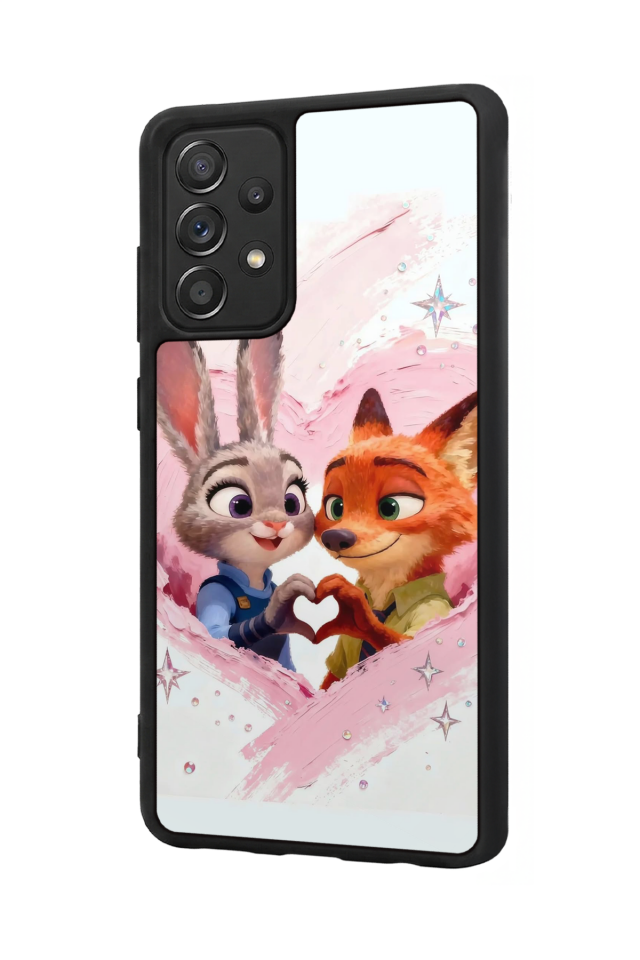 Samsung Galaxy A72 Uyumlu Zootropolis Tasarımlı Glossy Premium Kılıf