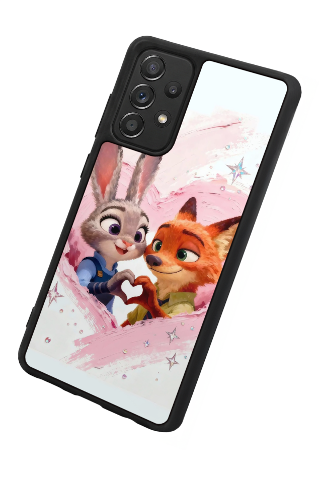 Samsung Galaxy A72 Uyumlu Zootropolis Tasarımlı Glossy Premium Kılıf